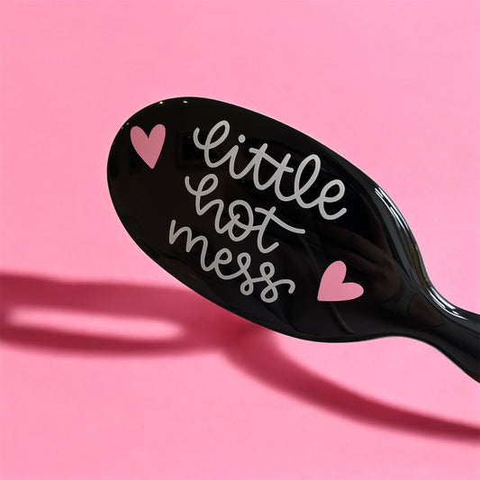 Little hot mess - bristle hairbrush